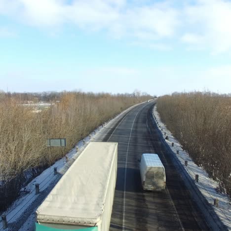 road in winter