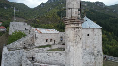 travnik castle in mosque