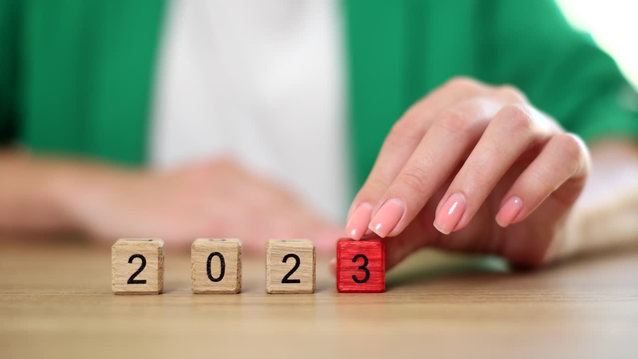 Concetto di Capodanno 2022-2023