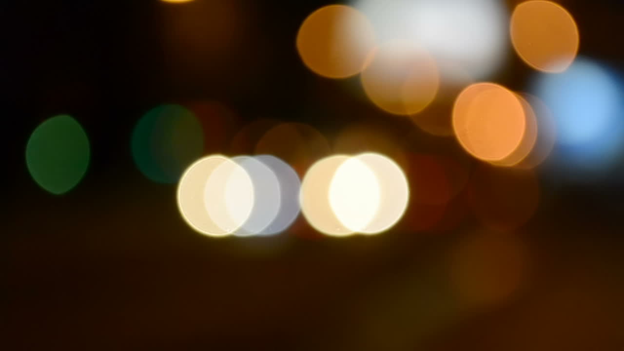 Punti luce. Traffico notturno