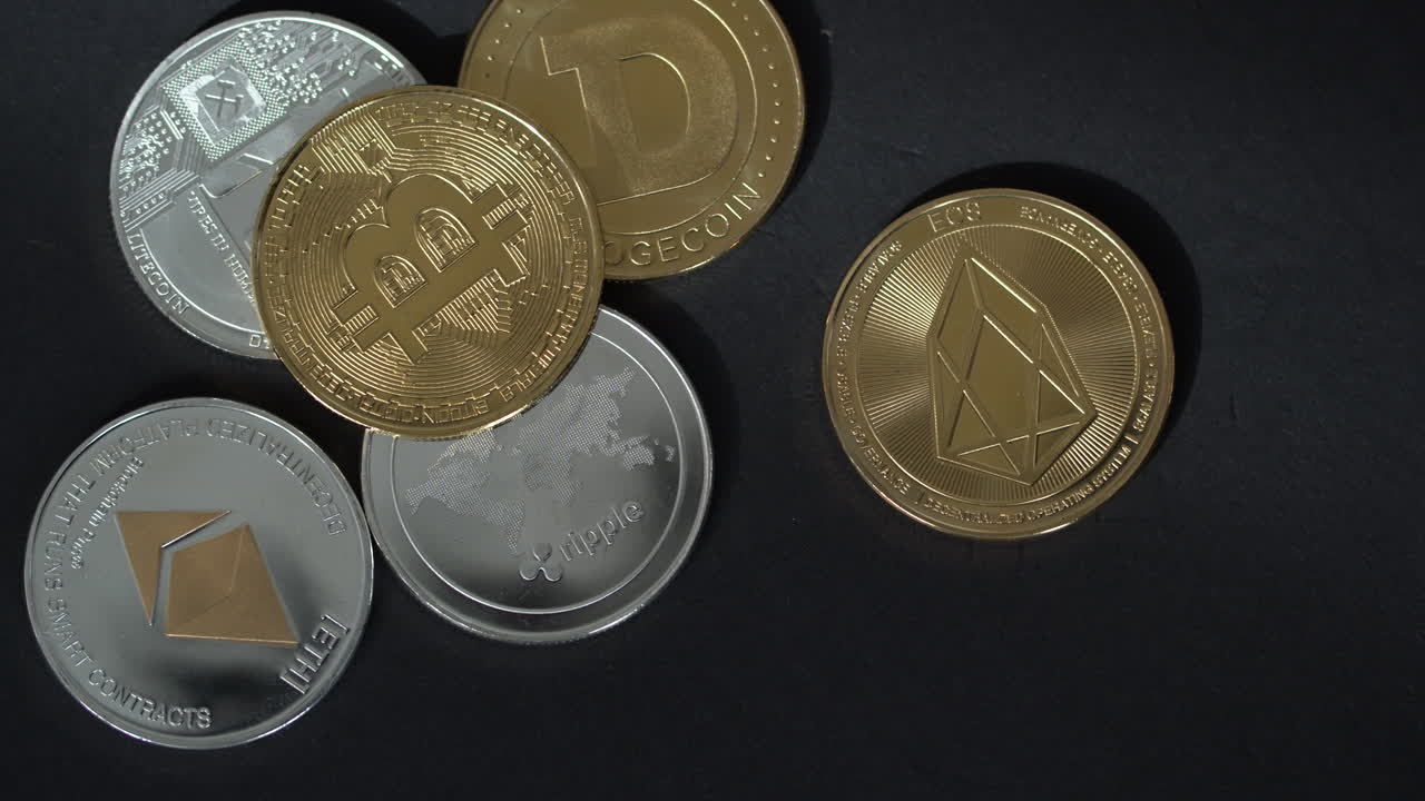 un primer plano de krypto en un