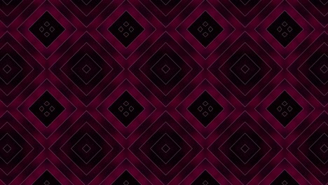 Pink-dark-rectangular-tile-ornamental-mosaic-animation