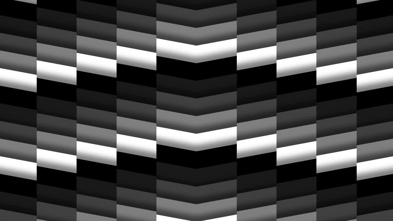 bucle de fondo de azulejos de chevrón monocromático