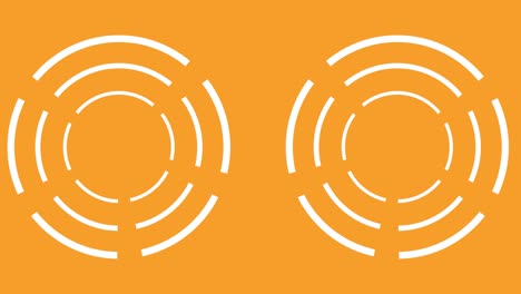 circle rotation split pop animation motion graphics