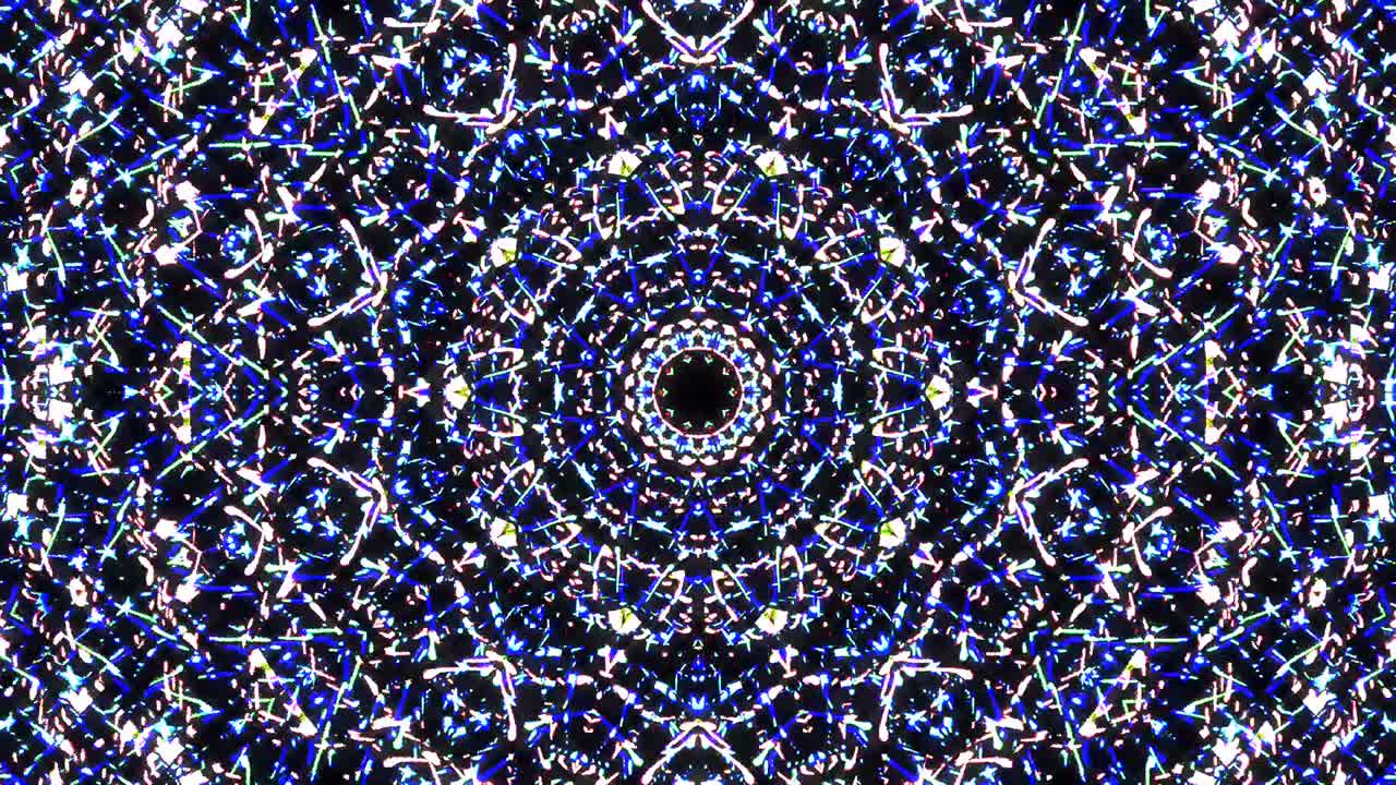 luz abstracta brillante que gobierna el color azul, caleidoscopio, fondo a todo color