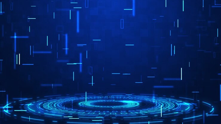 Ui hud screen tech system innovation background futuristic hud interface grid digital technology