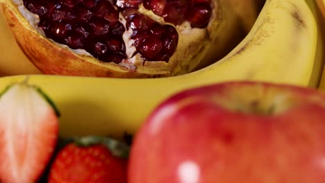 vibrant fruits arranged in a colorful display