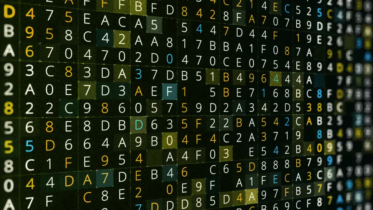 Abstract Digital Matrix