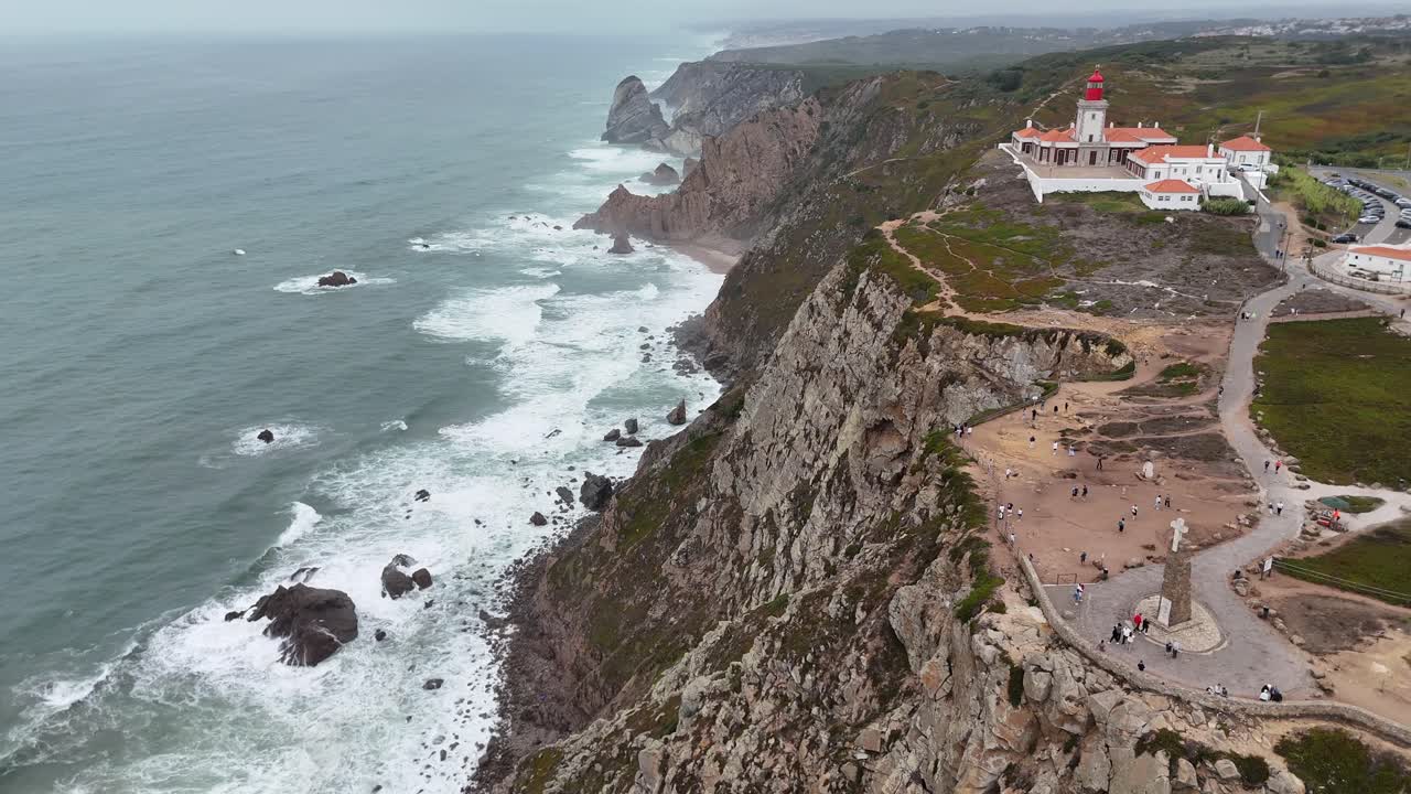 Picturesque Coastal Scenery with Lighthouse and Cliffs