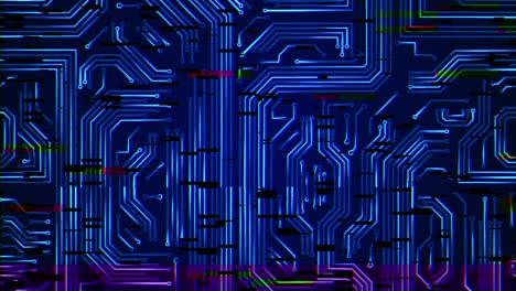 abstract circuit board pattern
