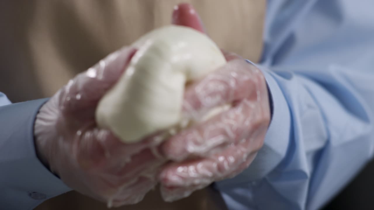 fabricación de queso mozzarella