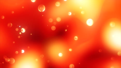 abstract red and orange bokeh background