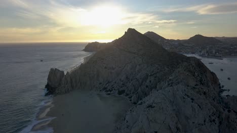 rocks formations and sand beach, cabo san lucas, baja california sur, mexico
