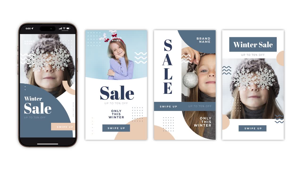 Winter Sale Advertising