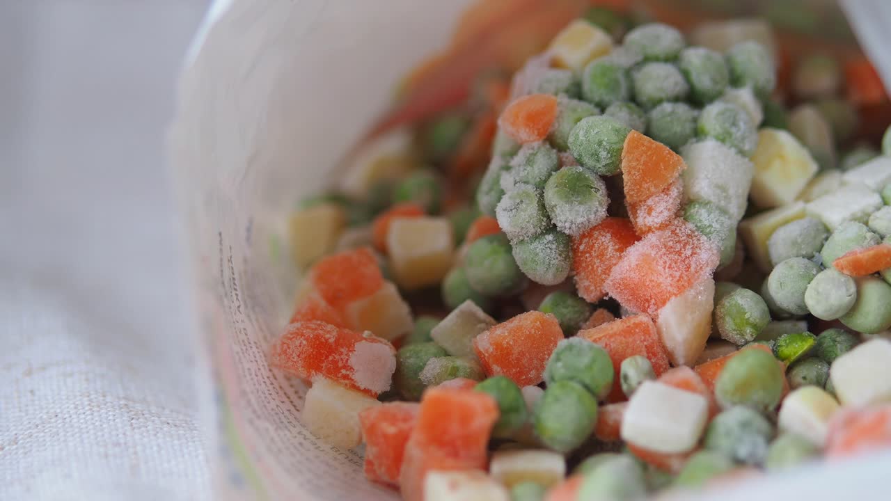 verduras mezcladas congeladas