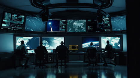 space launch mission control