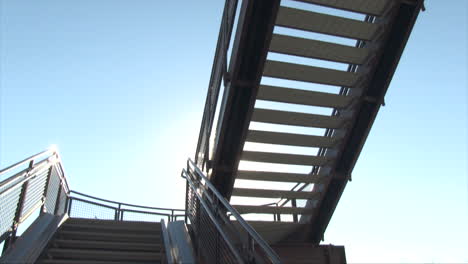 A-Cinematic-Shot-of-a-Staircase-outside