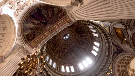 detailed view of the cathedral's dome and architecture