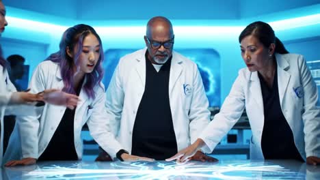 medical professionals in discussion