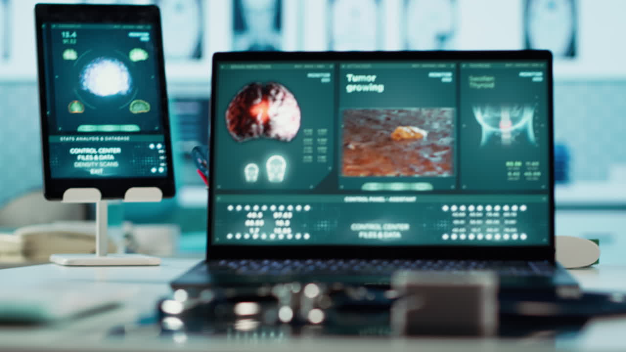 Professional medical cabinet awaiting a patient for check up visit