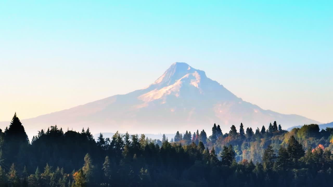 후지산의 조감도