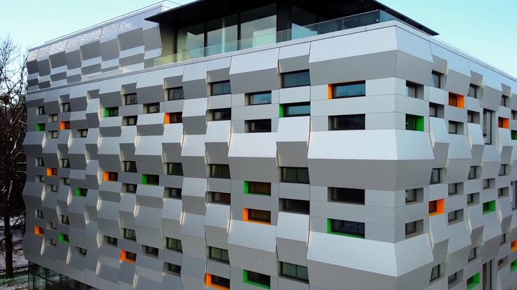 Elementos da arquitetura moderna. Fotografando o edifício
