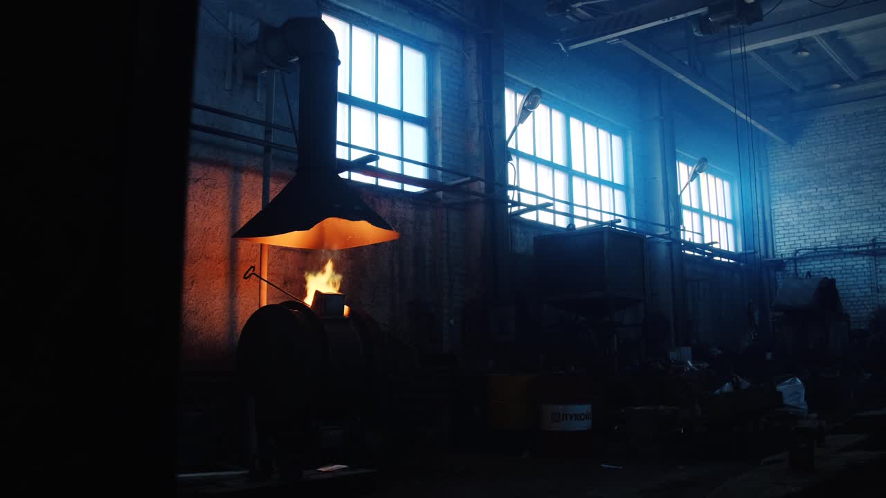 산업 금속 가공 공장