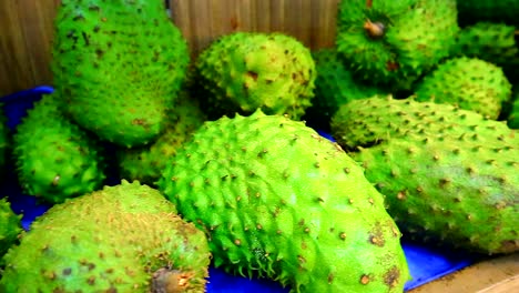 soursop fruit at fruit market