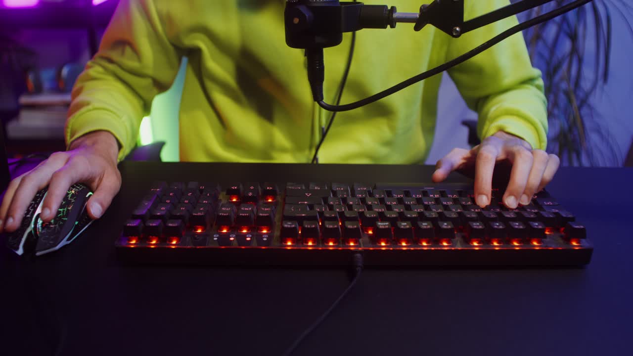 Gaming equipment on a table