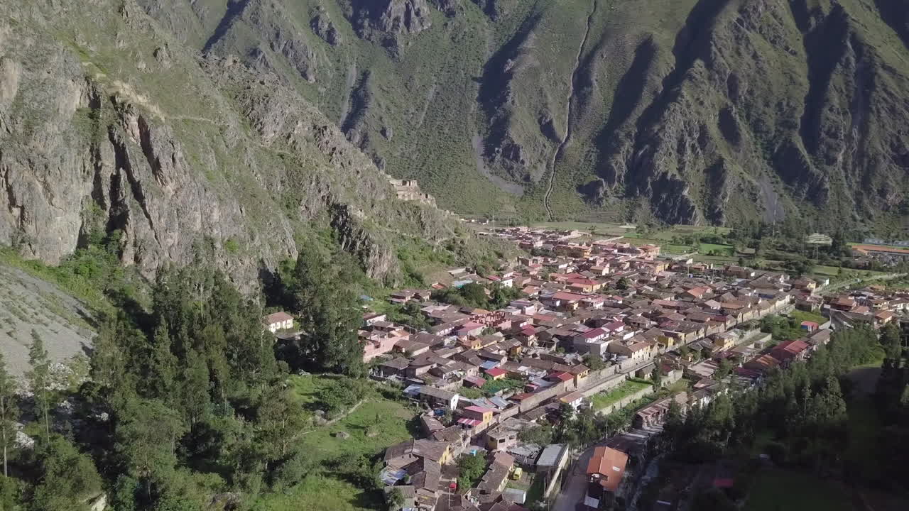 ollantaytambo en el valle sagrado del perú