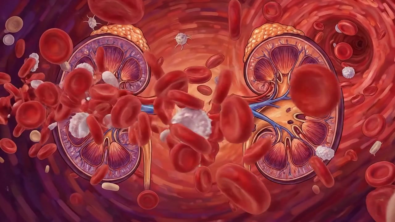 Medical visualization of human kidneys
