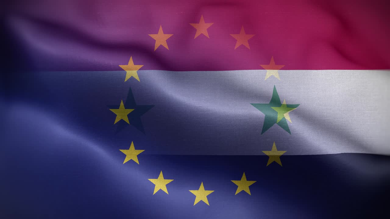 eu 시리아 발 루프 배경 4k