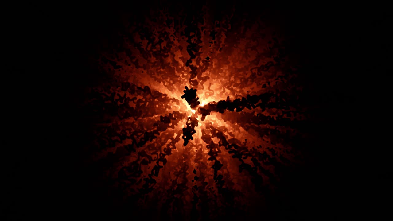 explosión abstracta de energía