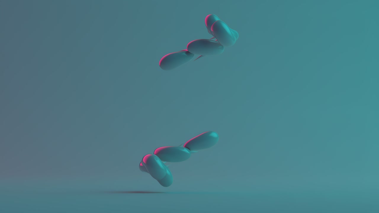 formas abstractas de neón