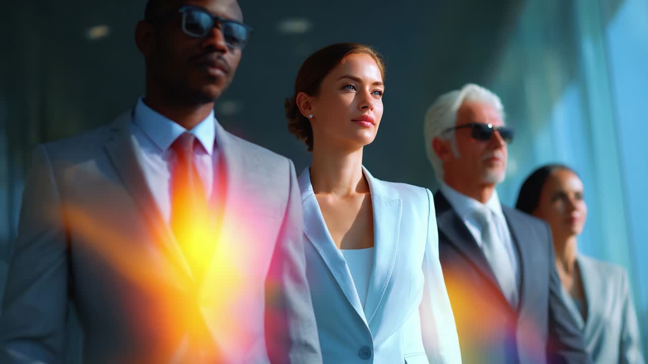 Diverse Business Team Ready for Success