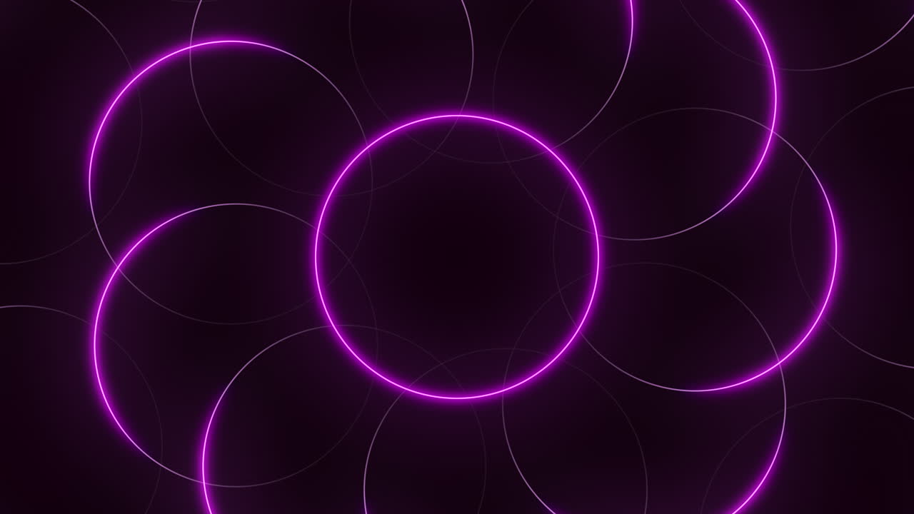 patrón de círculo púrpura sobre fondo negro