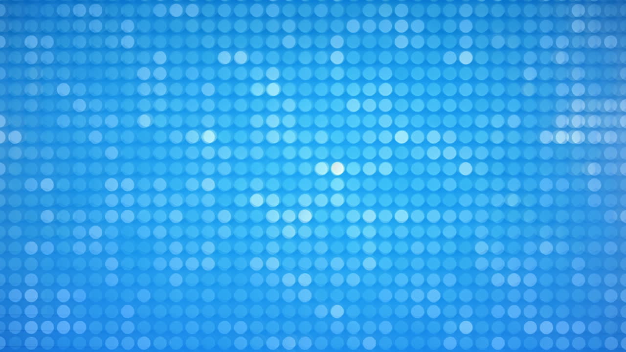 Abstract Blue Dots Pattern Background