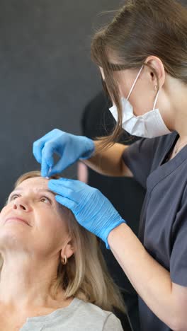 procedimiento de tratamiento facial