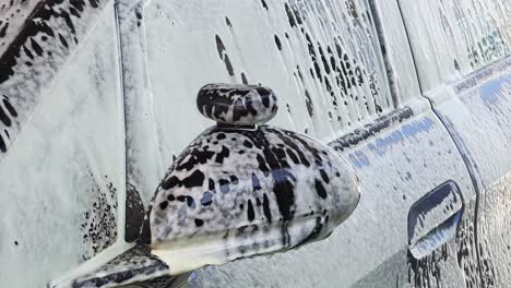 car side mirror with foam