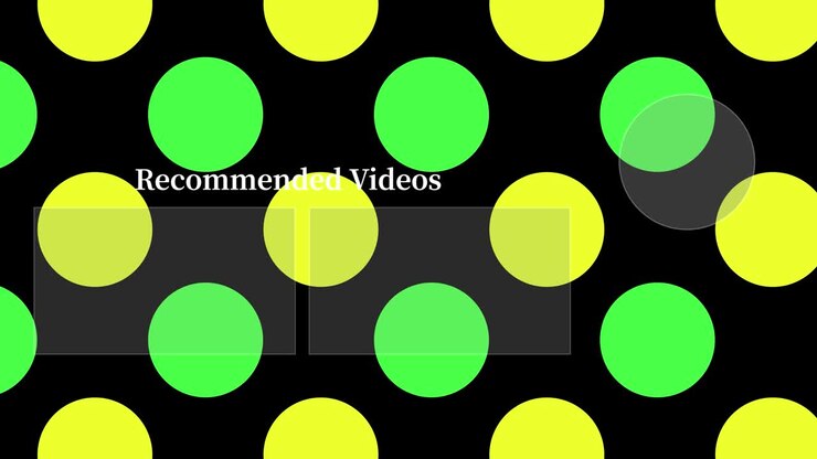 Dot moves end card ending screen motion graphics