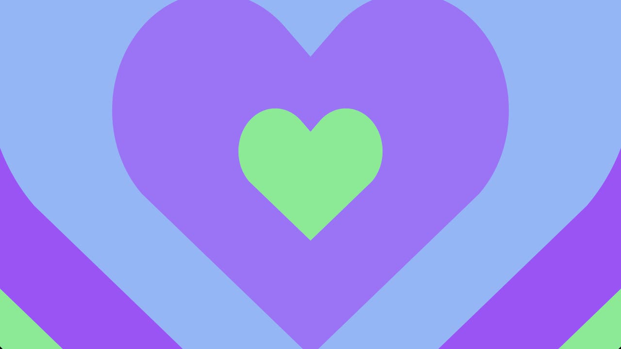 발렌타인 데이: 사랑의 루프 (valentine's day: moving heart motion background ending scene) - 발렌타인의 날, 기념일, 어머니의 날을 위한 4k 원활한 루프 애니메이션 배경