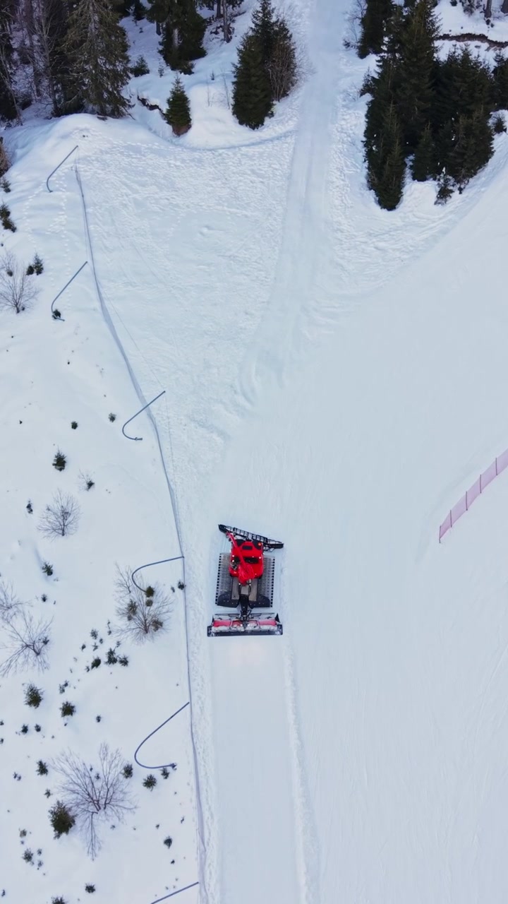 Skiing in the Carpathians area of Bulgaria during winter season