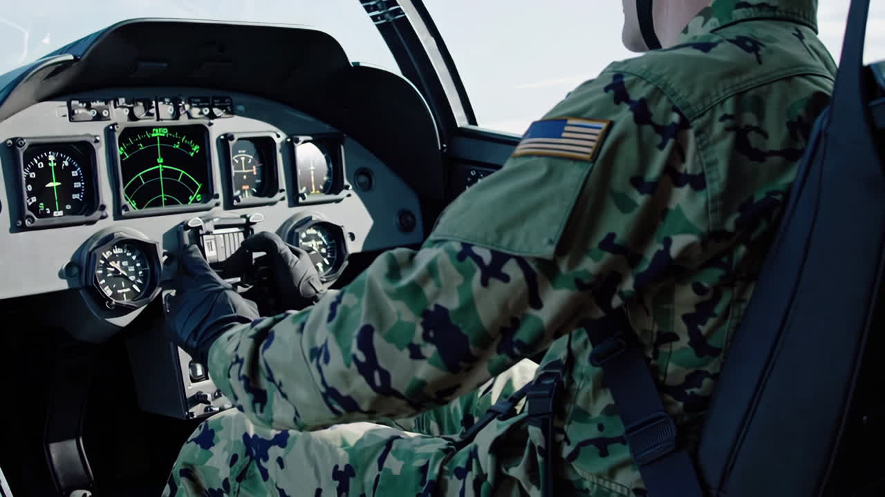 personal militar en acción