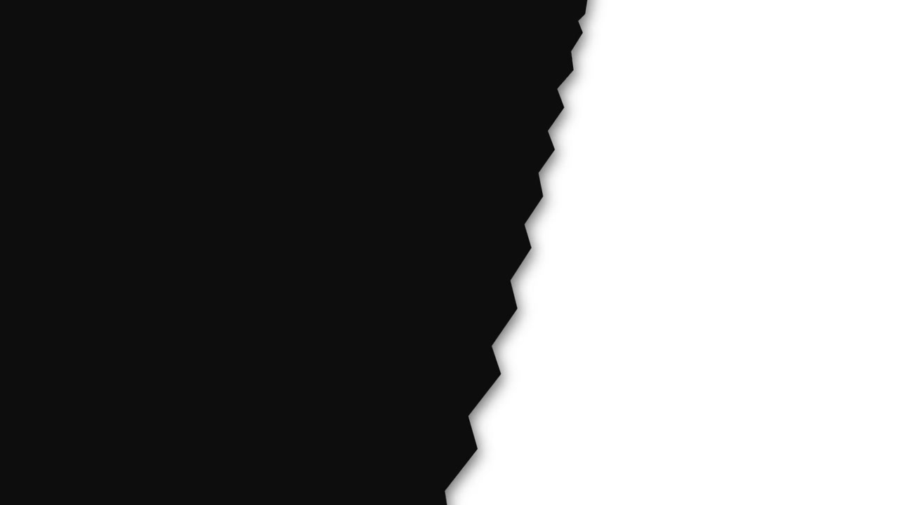 Abstract Black and White Geometric Transition Background