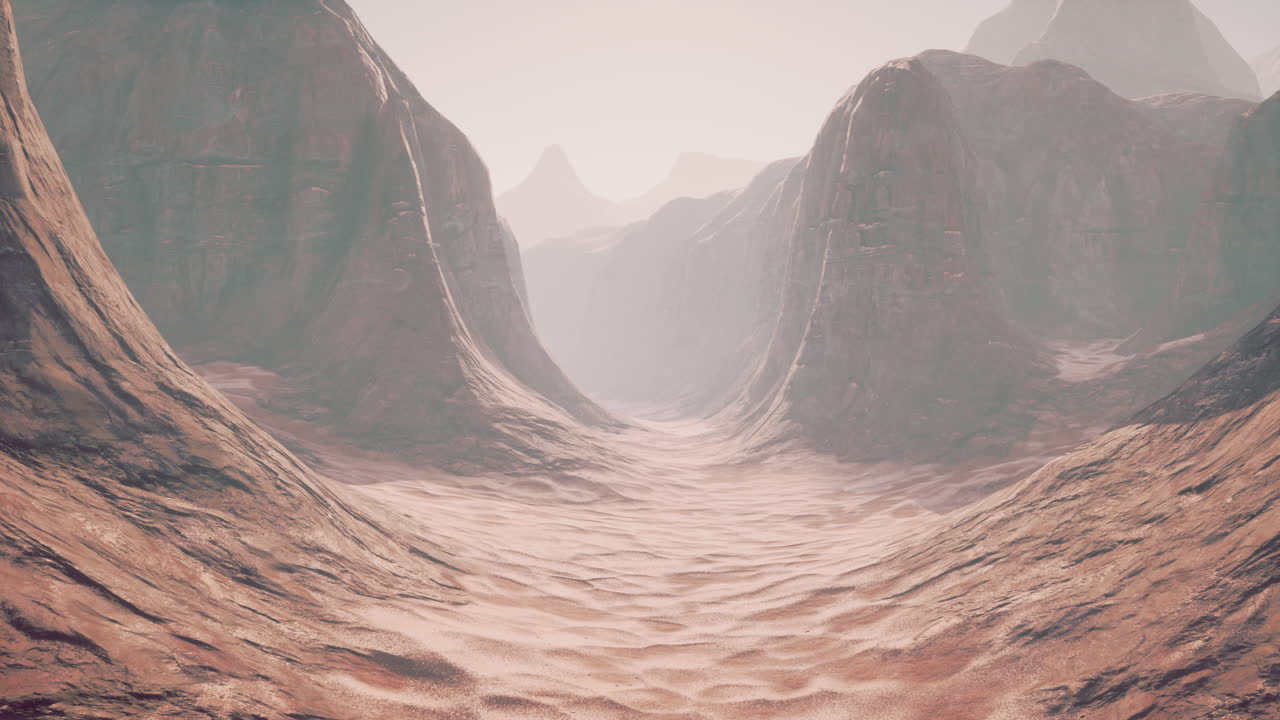 paisaje desértico del cañón rojo