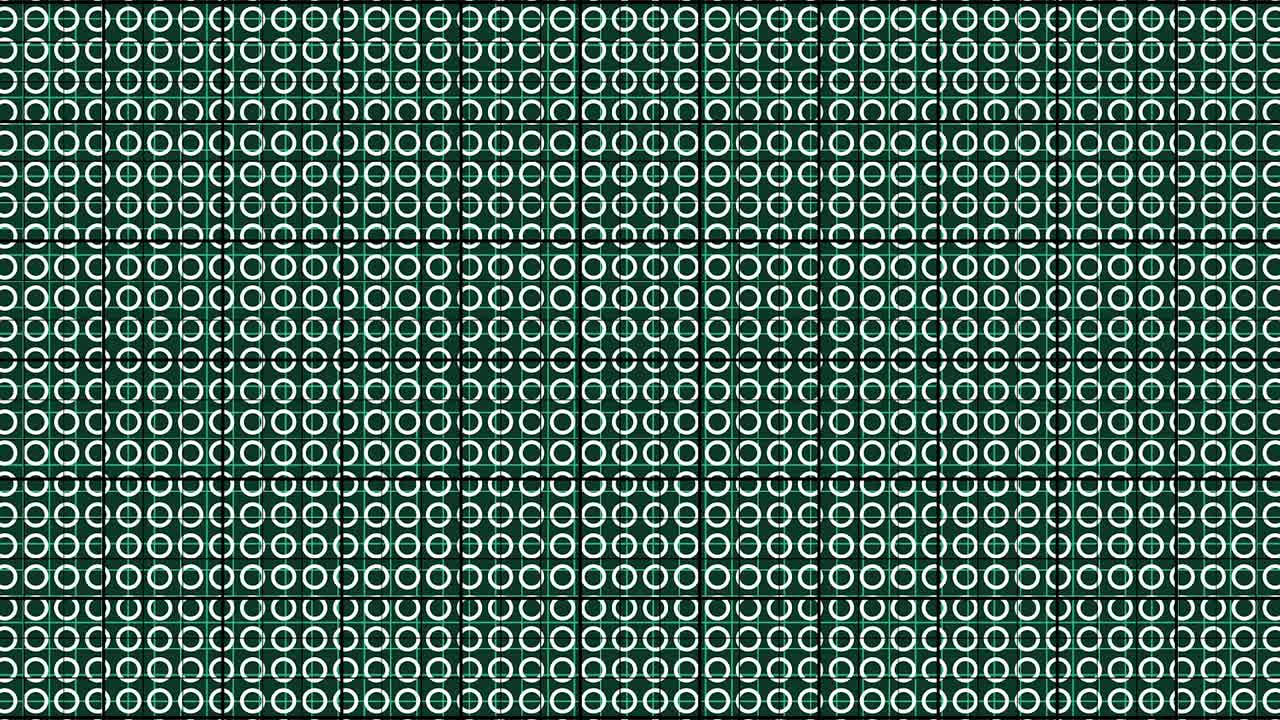 Abstract Background Grid With Circles Version A 15