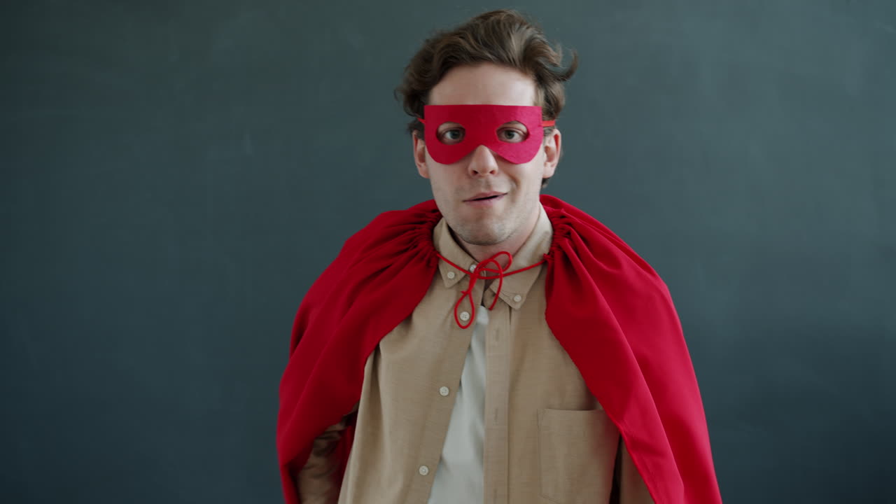 Superhero Office Worker