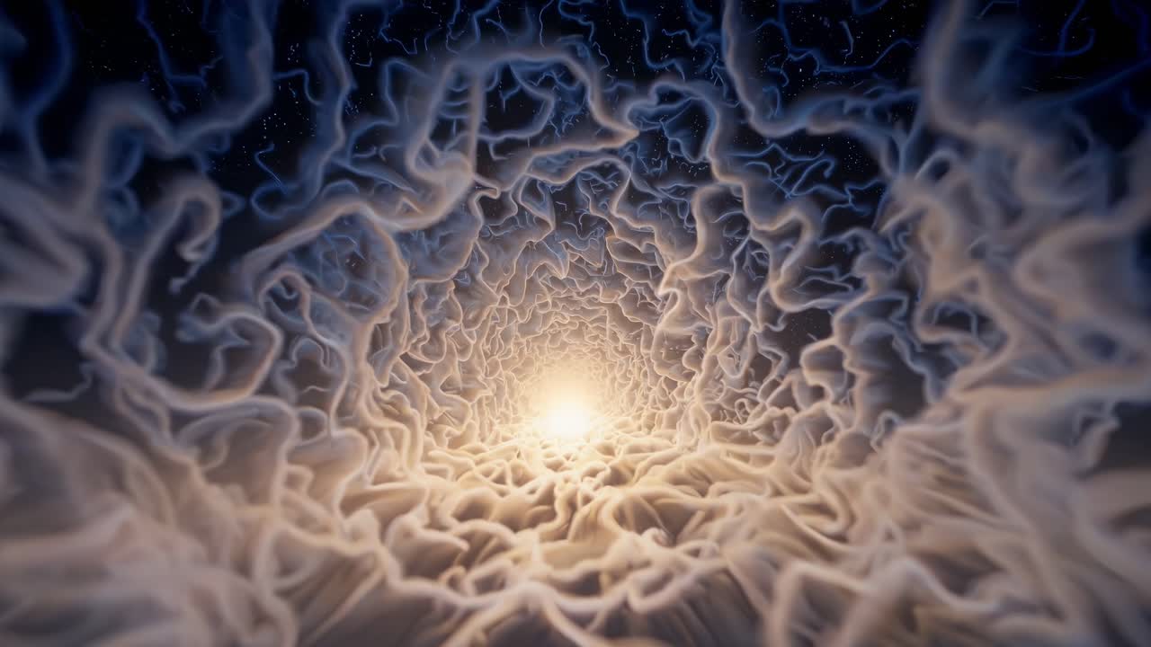 Abstract Tunnel of Light