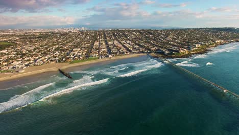 4k aerial drone wide view