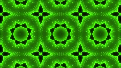 patrón de color verde diseño gótico animación gráficos de movimiento